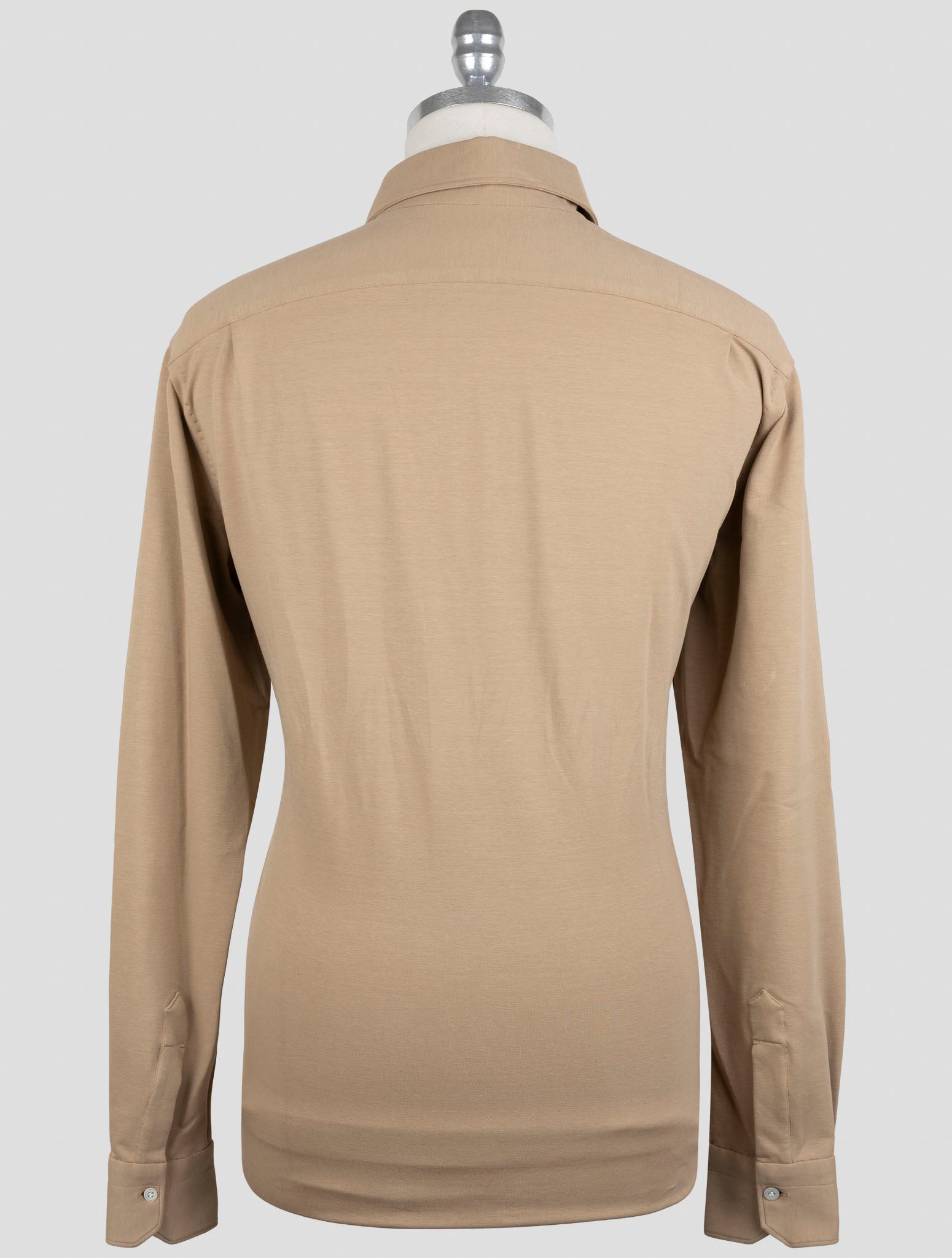 Kiton Brown Cotton Ea Sweater Polo