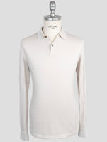Kiton Gray Cotton Sweater Polo