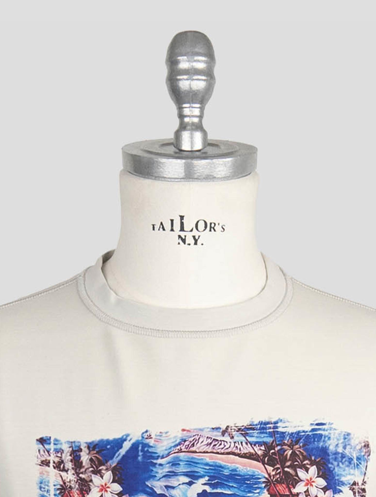 Kiton Gray Cotton Ea Sweater Hoodie