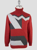 Kiton Multicolor Cashmere Sweater Turtleneck