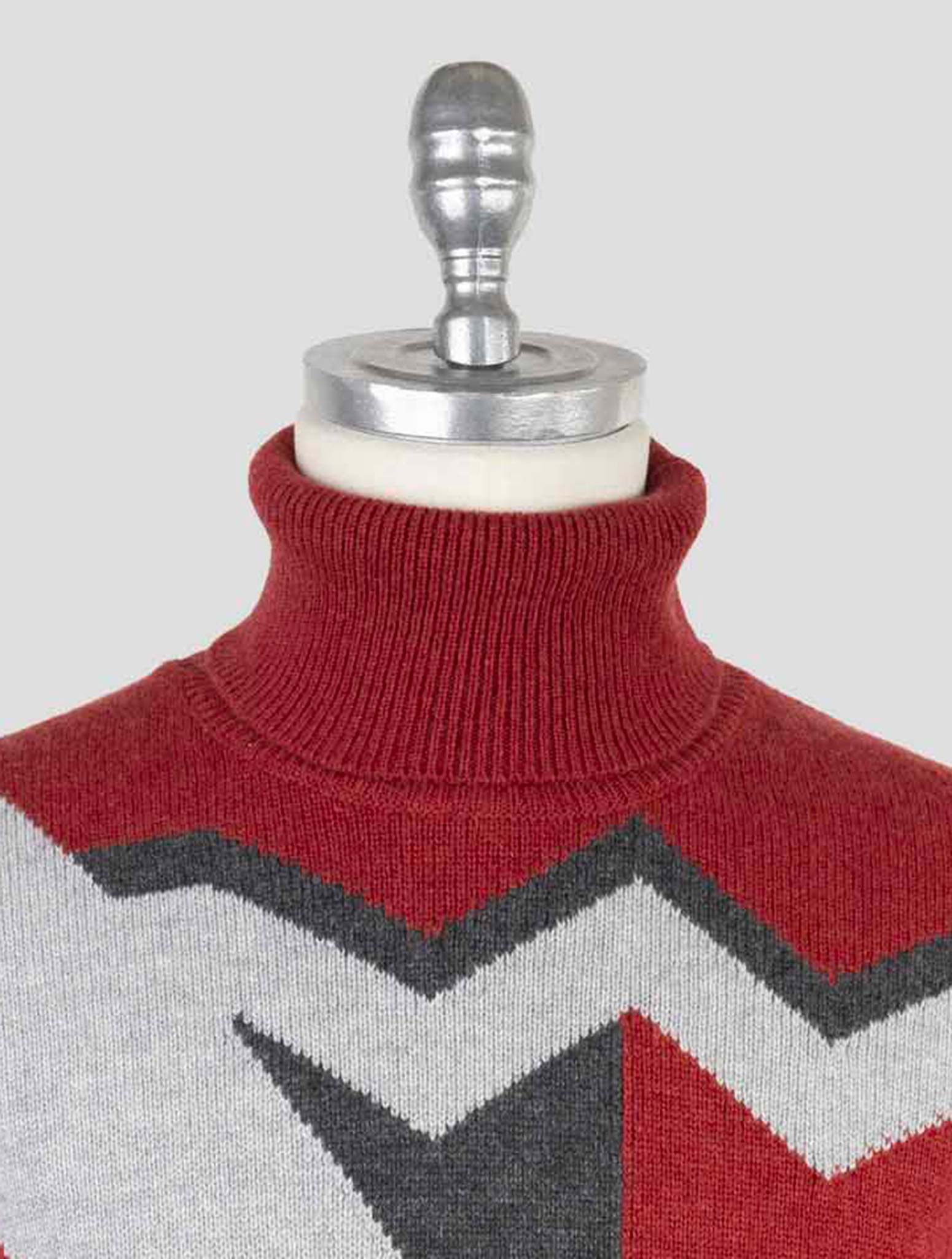 Kiton Multicolor Cashmere Sweater Turtleneck