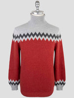 Kiton Multicolor Cashmere Sweater Turtleneck