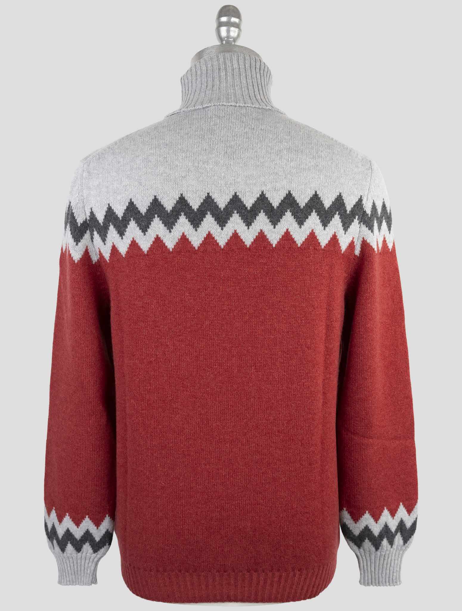 Kiton Multicolor Cashmere Sweater Turtleneck
