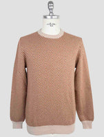 Kiton Brown Cashmere Sweater Crewneck