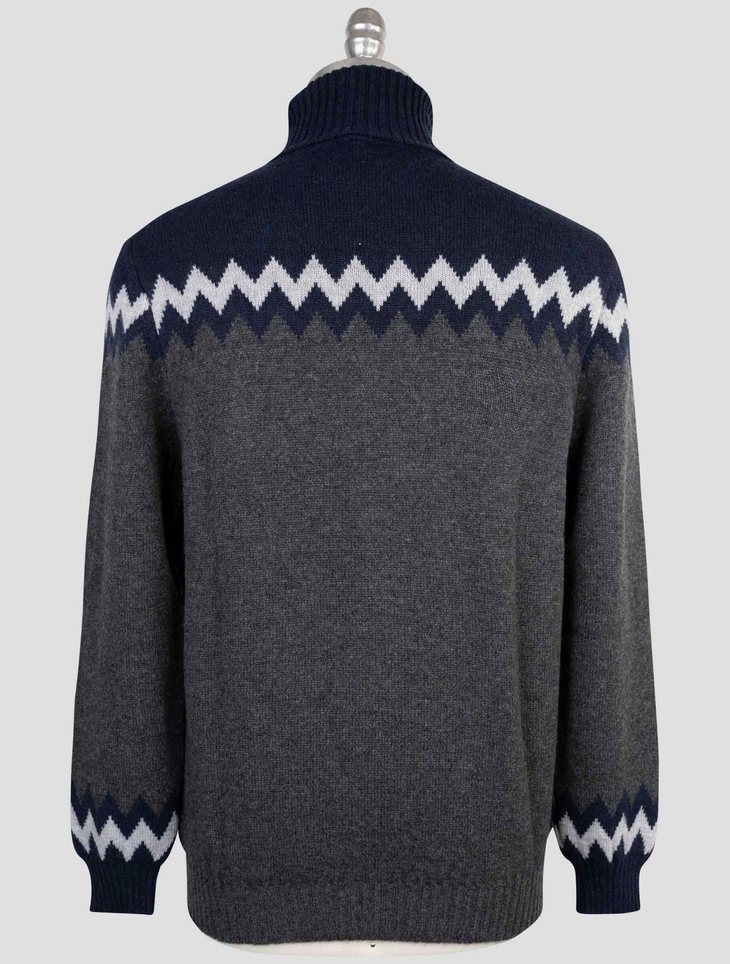 Kiton Multicolor Cashmere Sweater Turtleneck