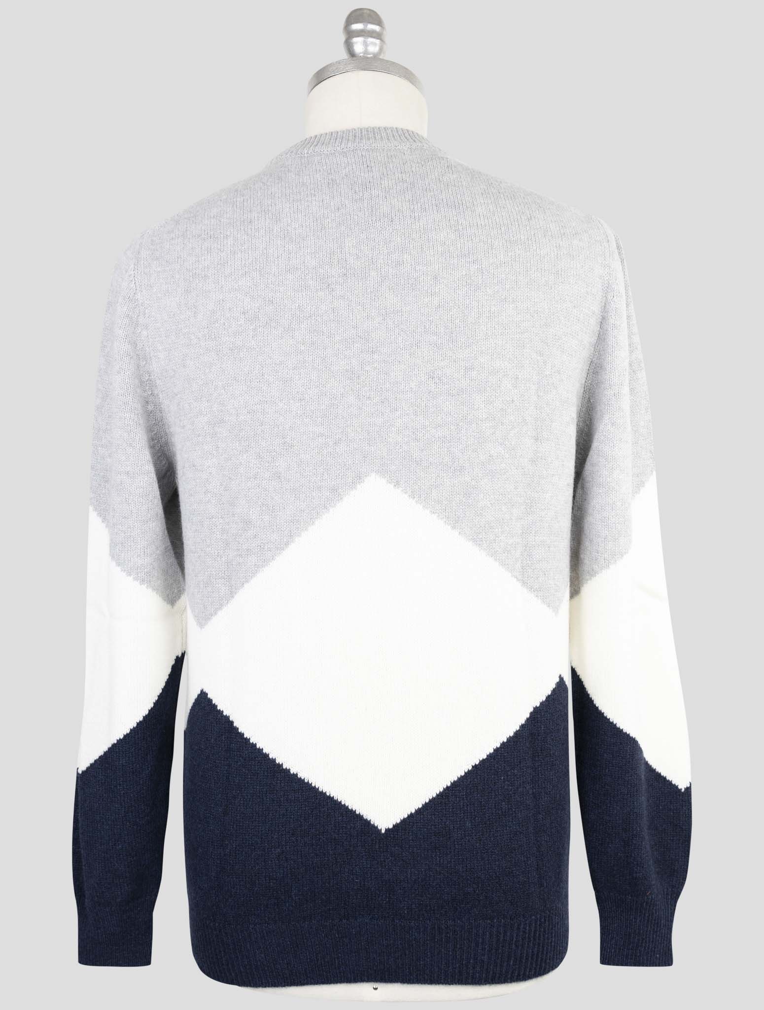 Kiton Multicolor Cashmere Sweater Crewneck