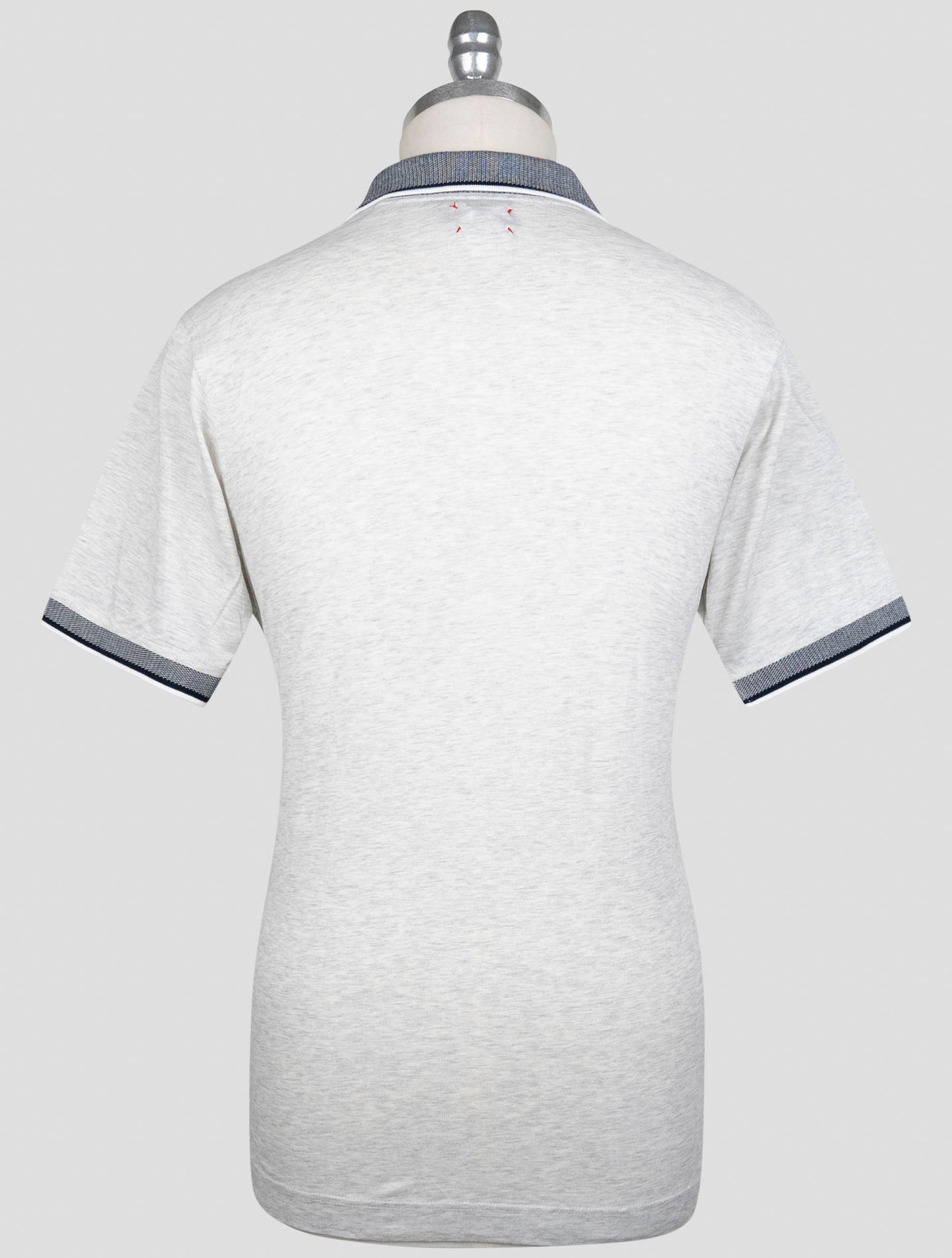 Kiton Gray Cotton Polo