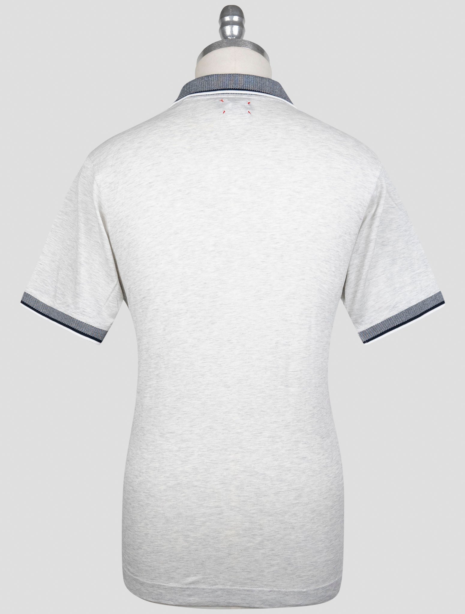 Kiton Gray Cotton Polo