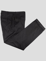 Kiton Gray Wool Dress Pants