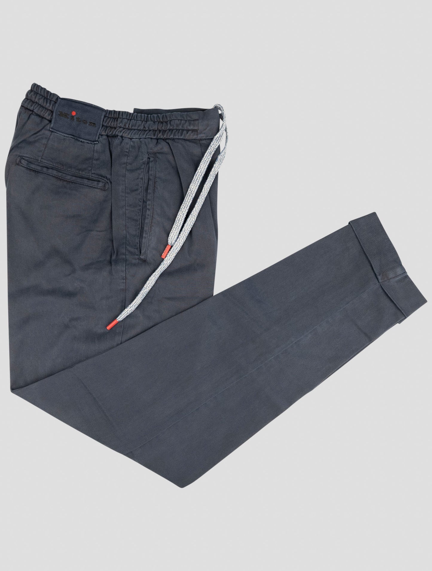 Kiton Blue Lyocell Ea Pants