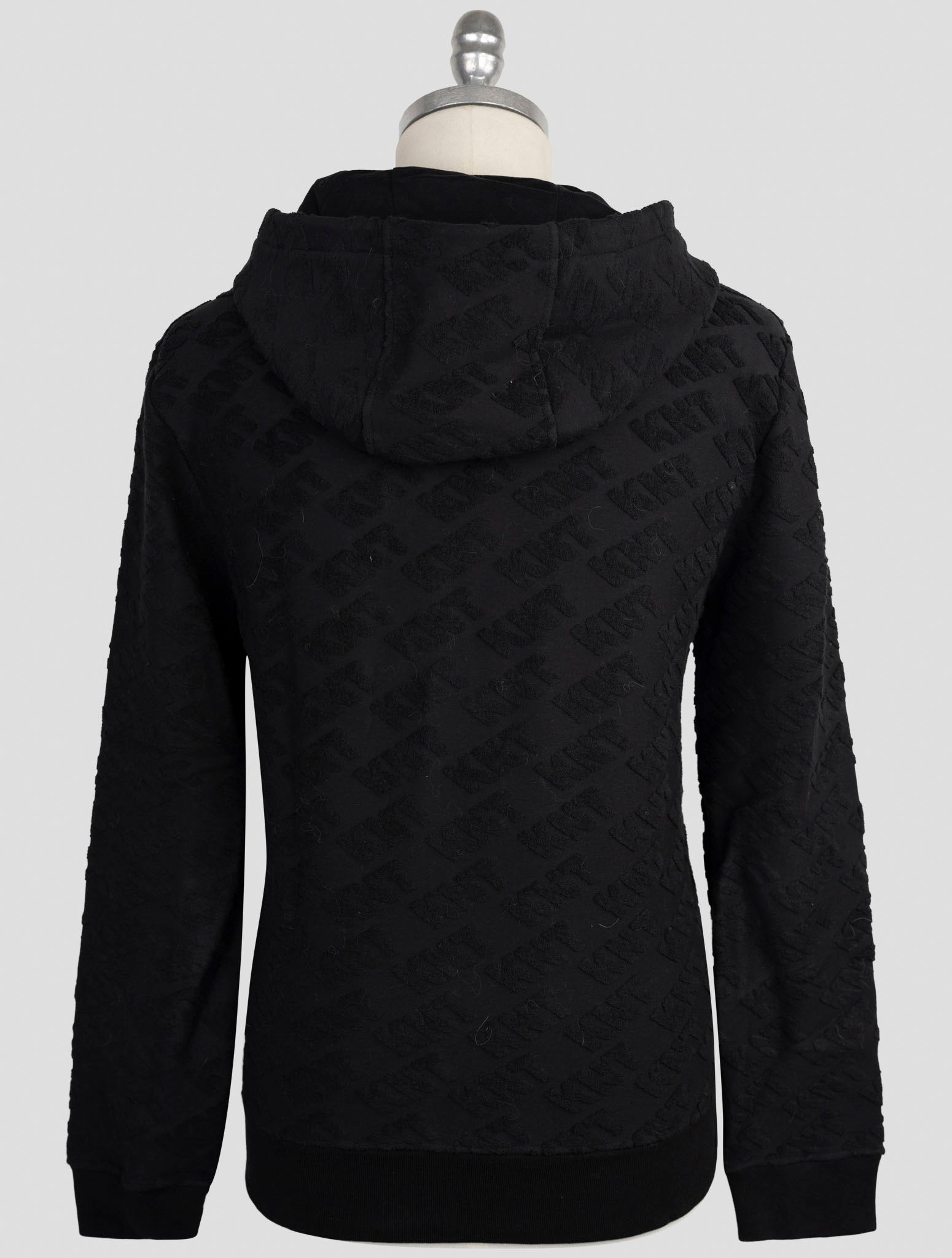 Kiton Knt Blue Cotton Pa Sweater Hoodie