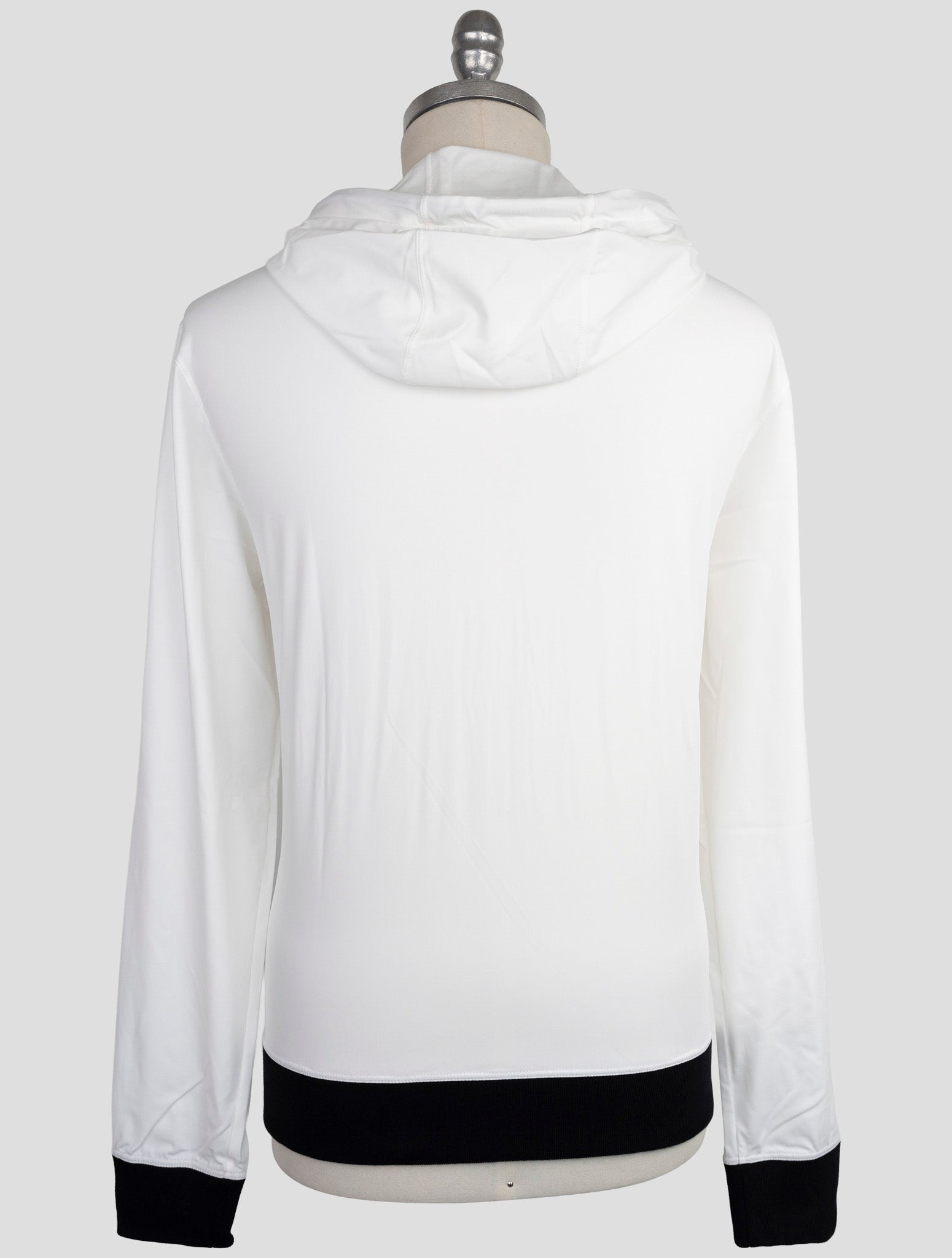 Kiton Knt White Pa Ea Sweater Full Zip