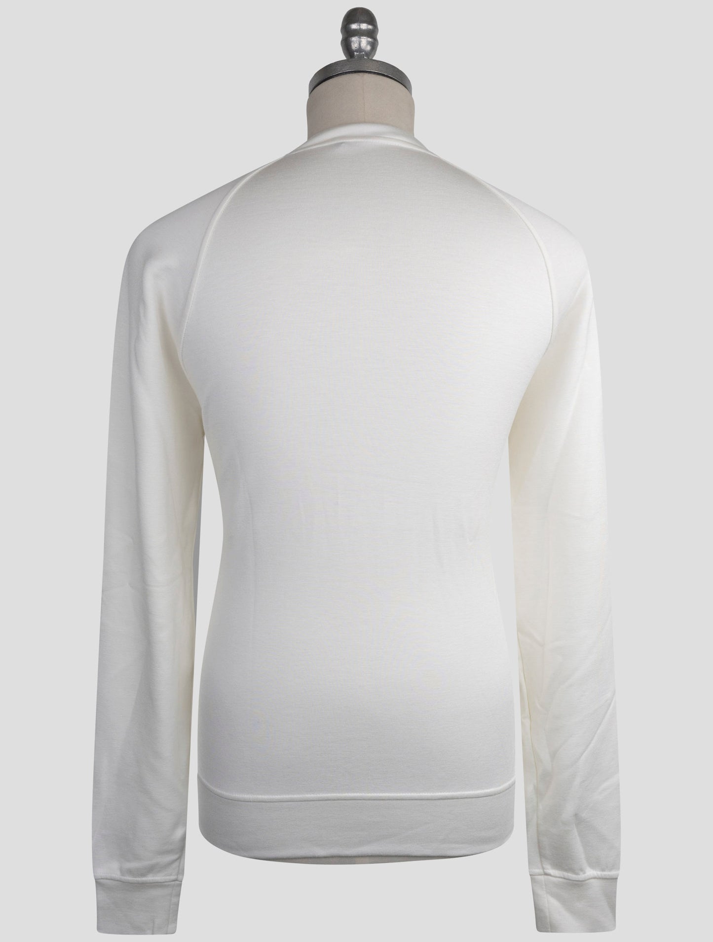 Kiton Knt White Viscose Ea Sweater Crewneck