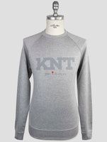 Kiton Knt Gray Viscose Ea Sweater Crewneck