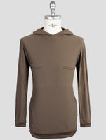 Kiton Knt Brown Pa Ea Sweater Hoodie