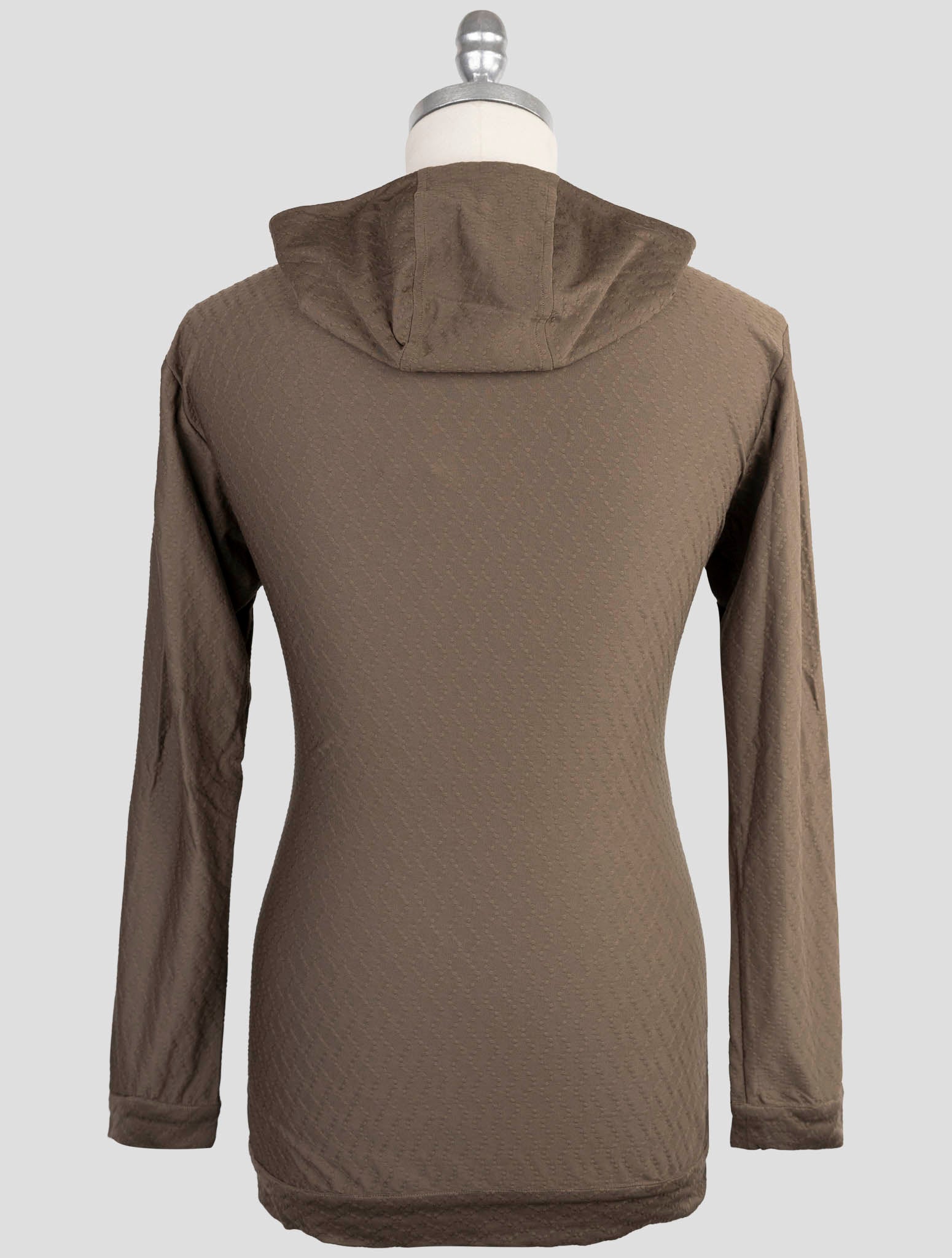 Kiton Knt Brown Pa Ea Sweater Hoodie