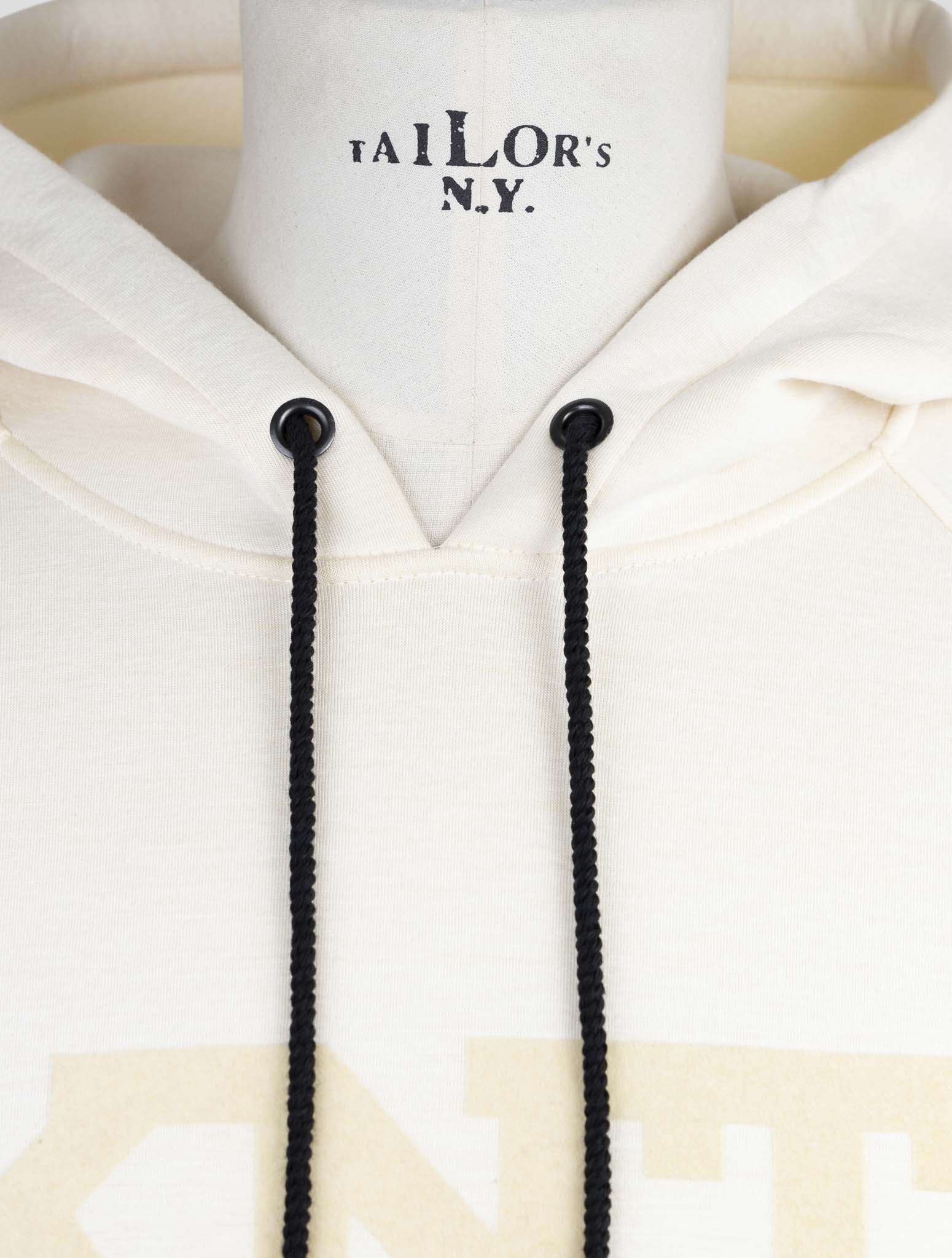 Kiton Knt White Viscose Ea Sweater Hoodie