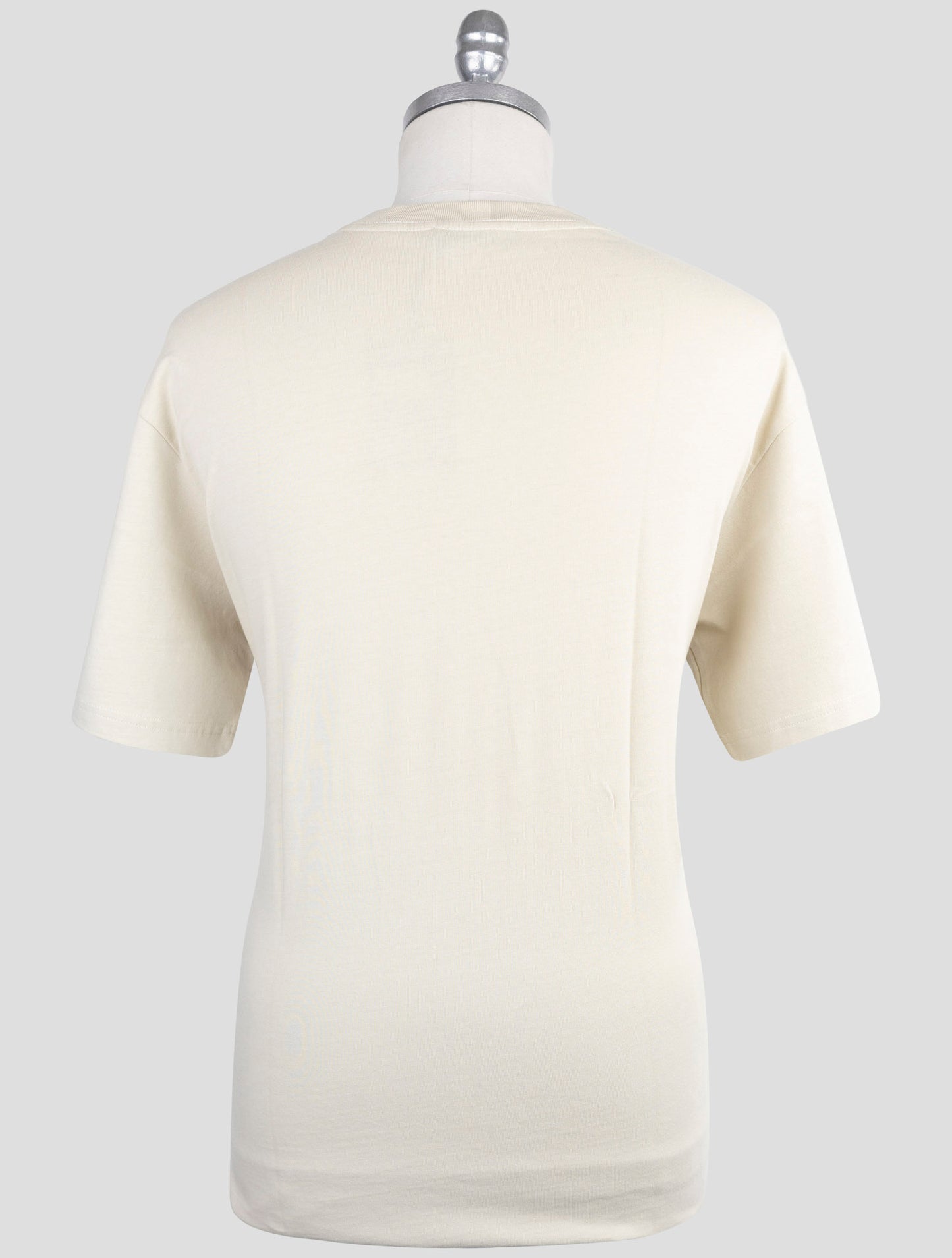 Kiton Knt Beige Cotton T-Shirt