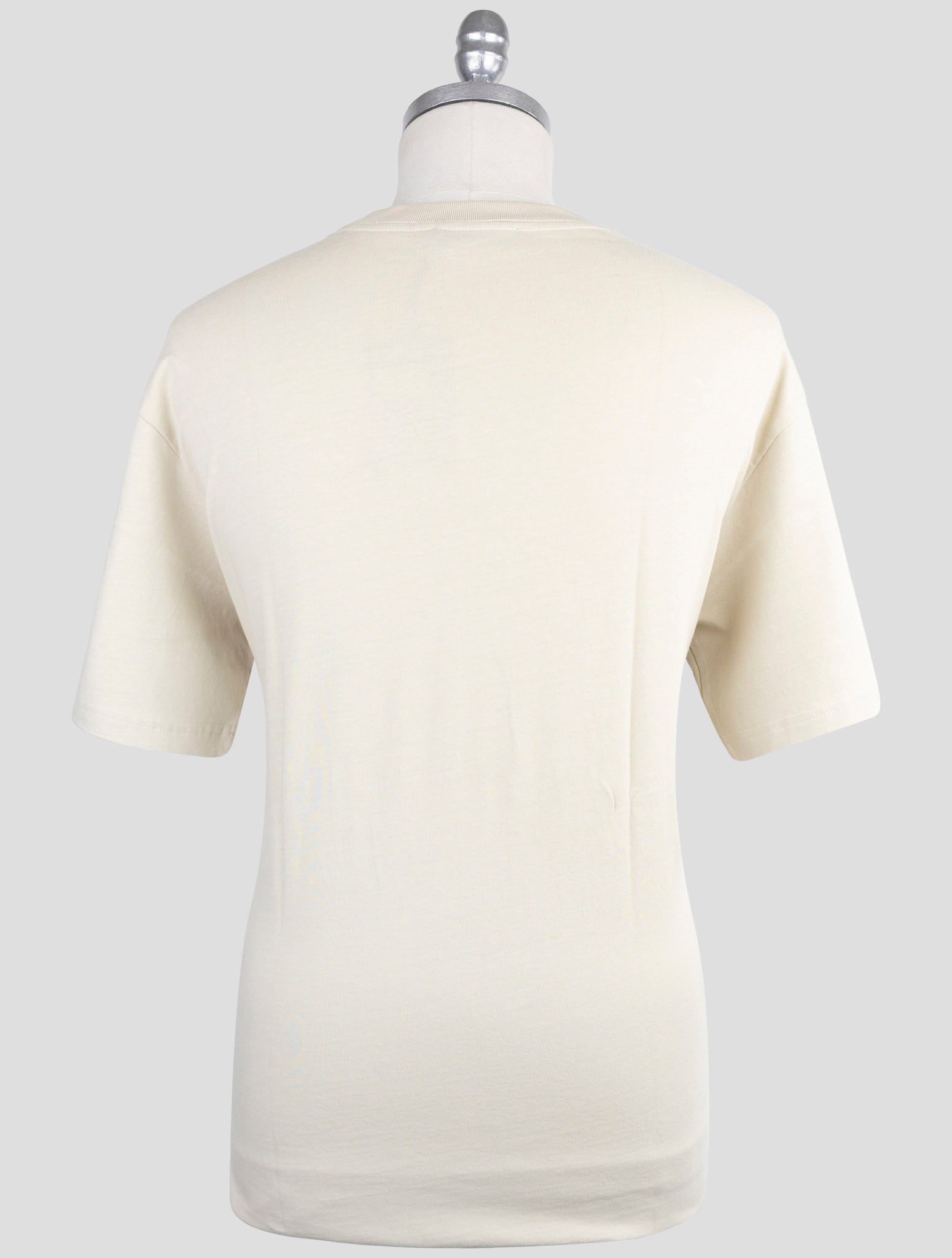 Kiton Knt Beige Cotton T-Shirt