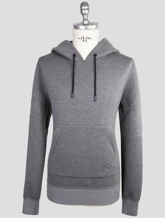 Kiton Knt Gray Viscose Ea Sweater Crewneck