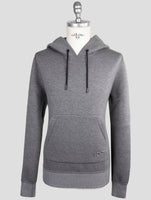Kiton Knt Gray Viscose Ea Sweater Crewneck