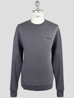 Kiton Knt Gray Cotton Sweater Crewneck