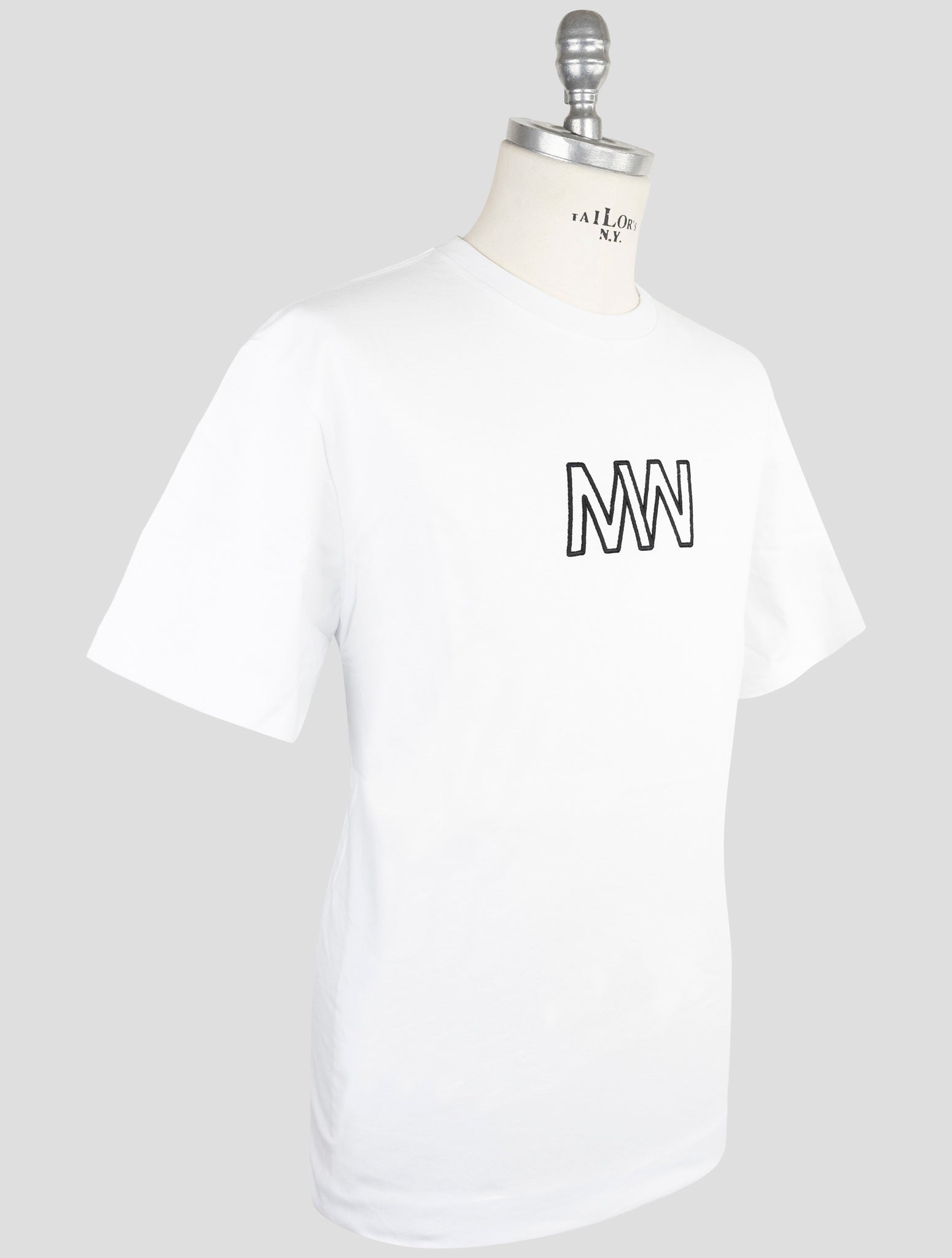 Kiton Knt White Cotton T-Shirt
