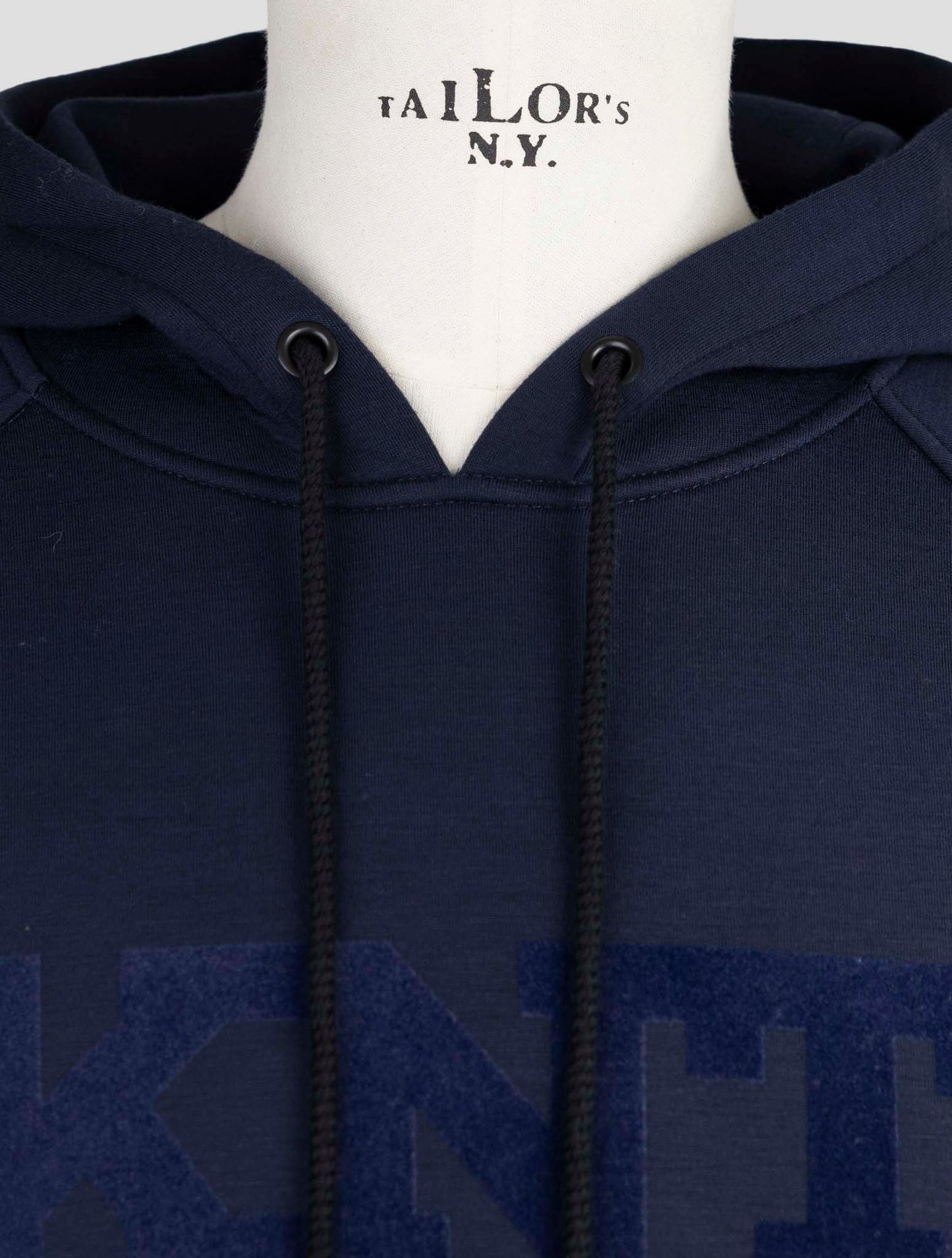 Kiton Knt Blue Viscose Ea Sweater Hoodie