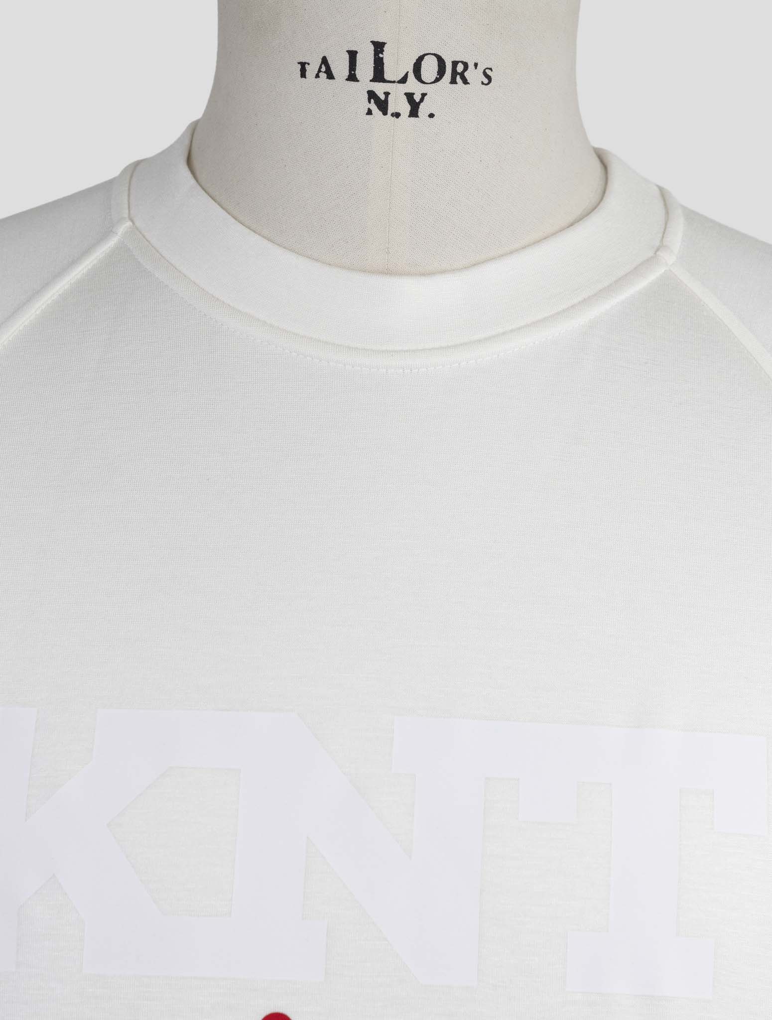 Kiton Knt White Viscose Ea Sweater Crewneck