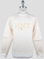 Kiton Knt White Viscose Ea Sweater Crewneck