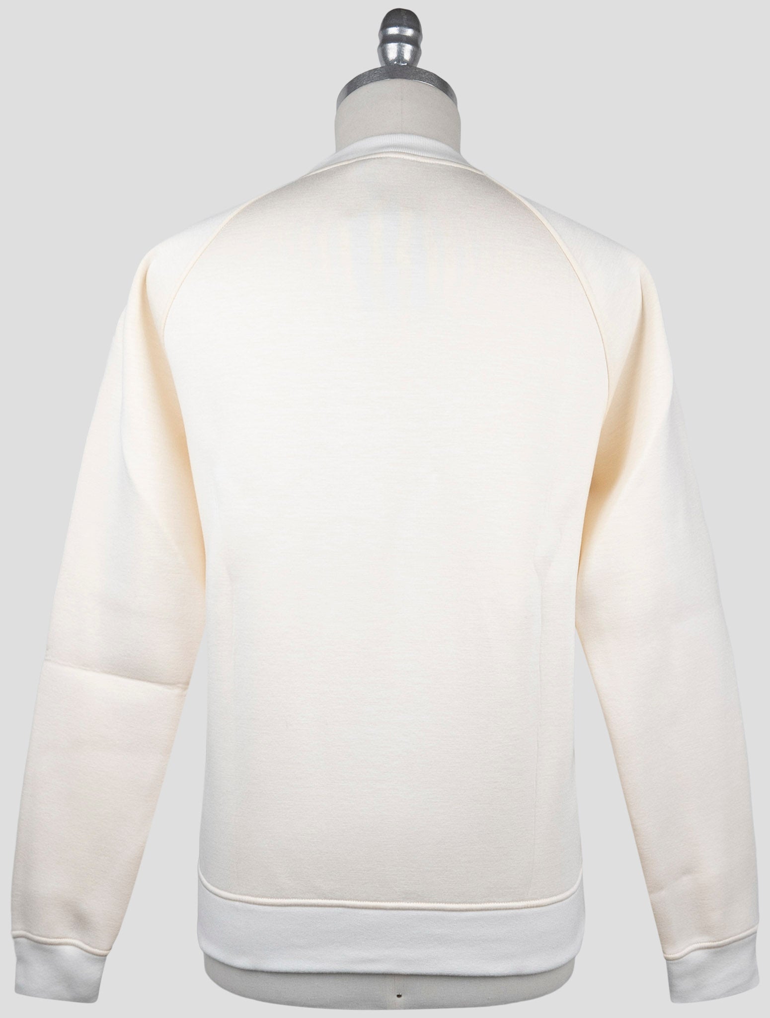 Kiton Knt White Viscose Ea Sweater Crewneck