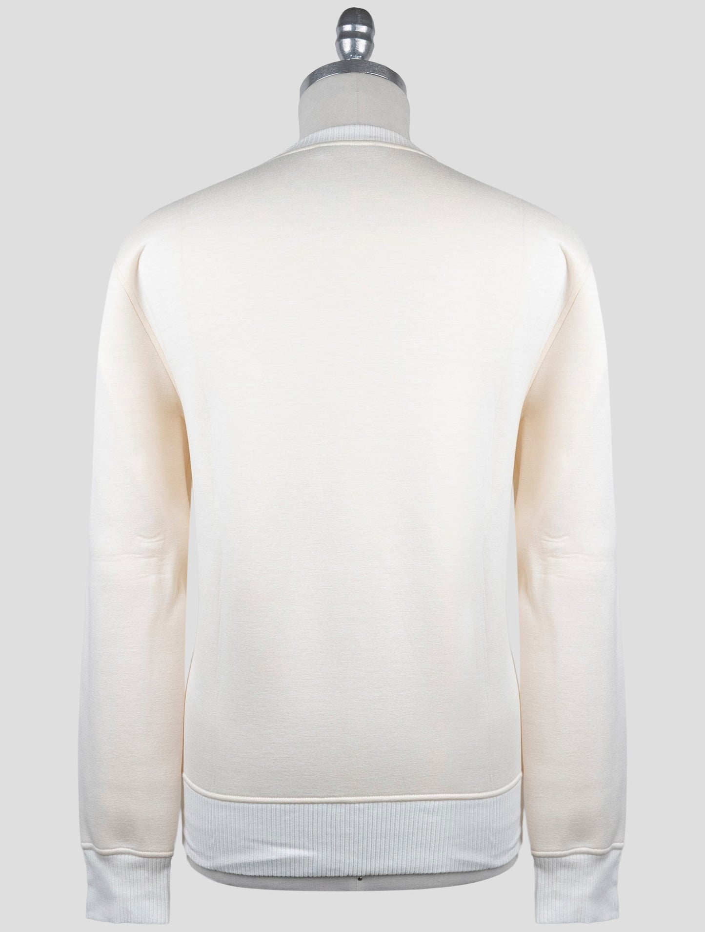 Kiton Knt White Viscose Ea Sweater Crewneck