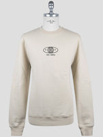 Kiton Knt Beige Cotton Sweater Crewneck