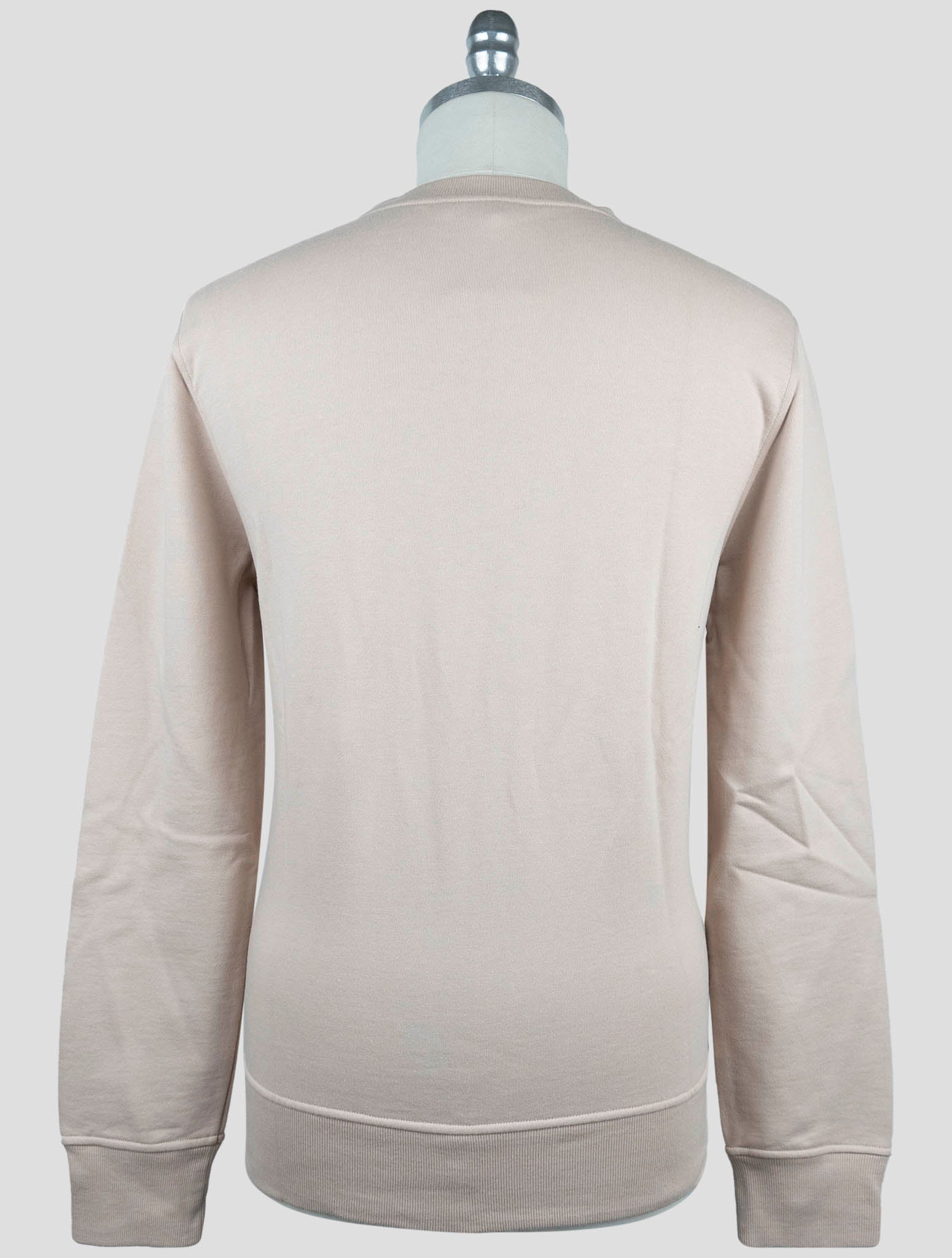 Kiton Knt Beige Cotton Sweater Crewneck