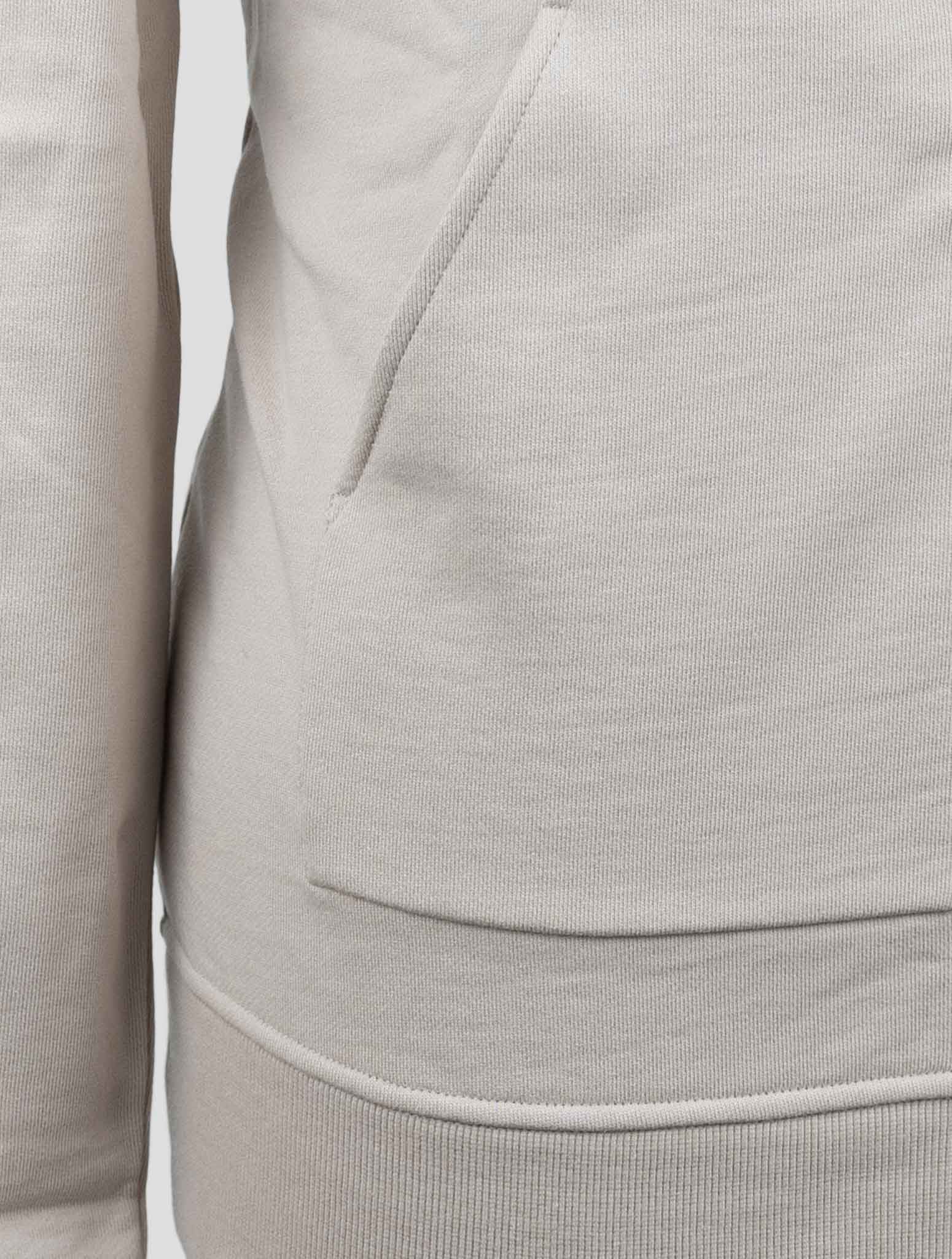 Kiton Knt Beige Cotton Sweater Full Zip