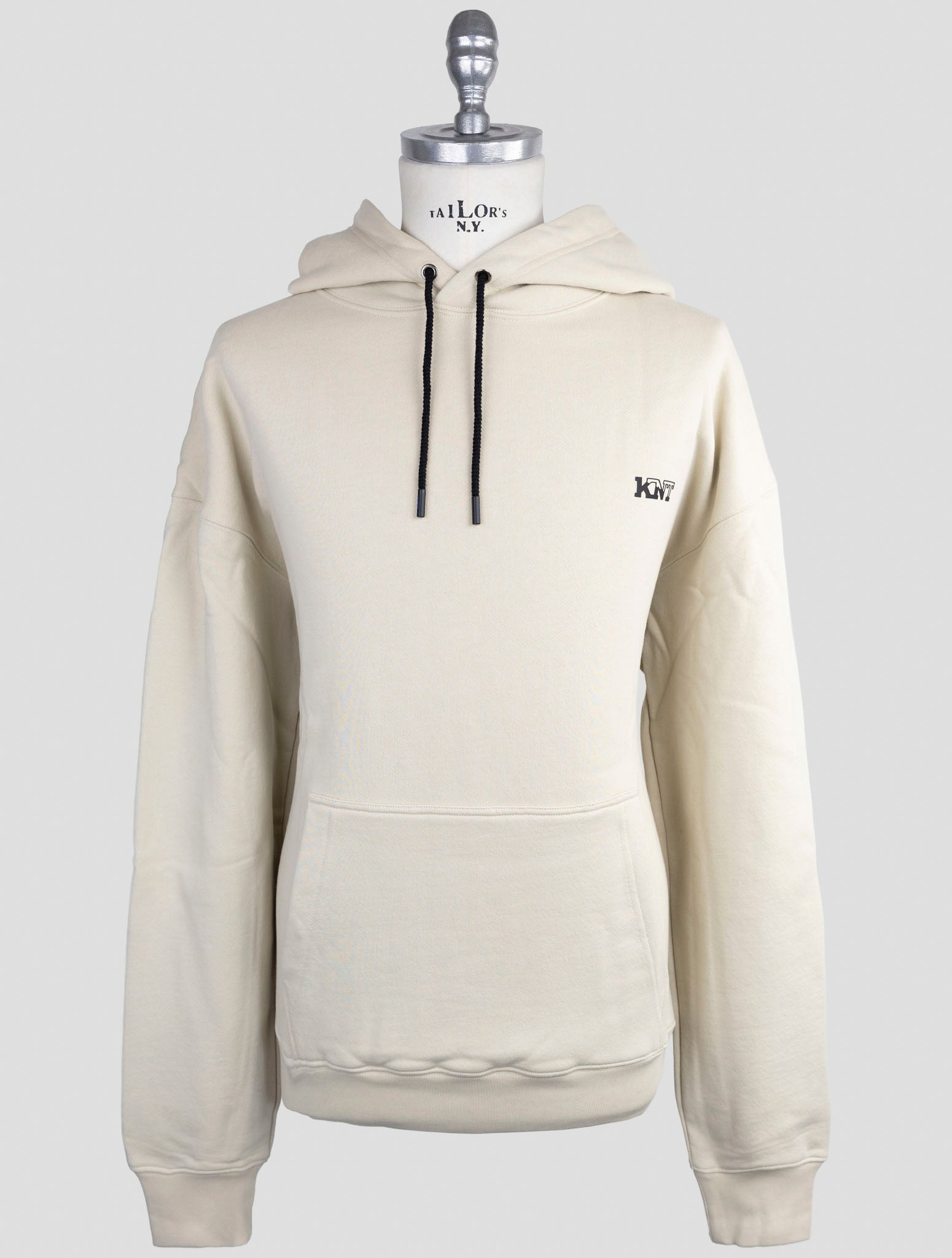 Kiton Knt Beige Cotton Sweater Crewneck