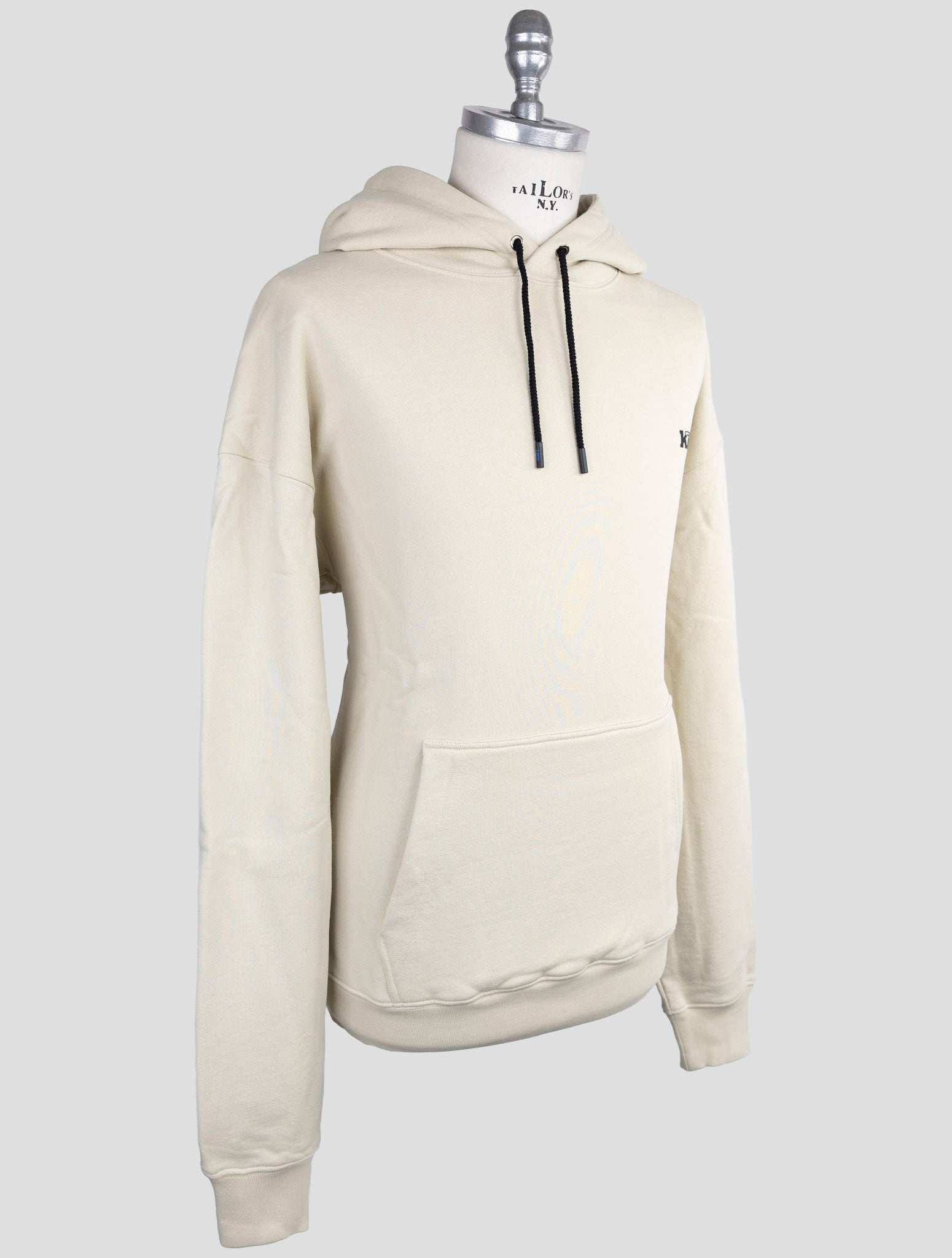 Kiton Knt Beige Cotton Sweater Crewneck