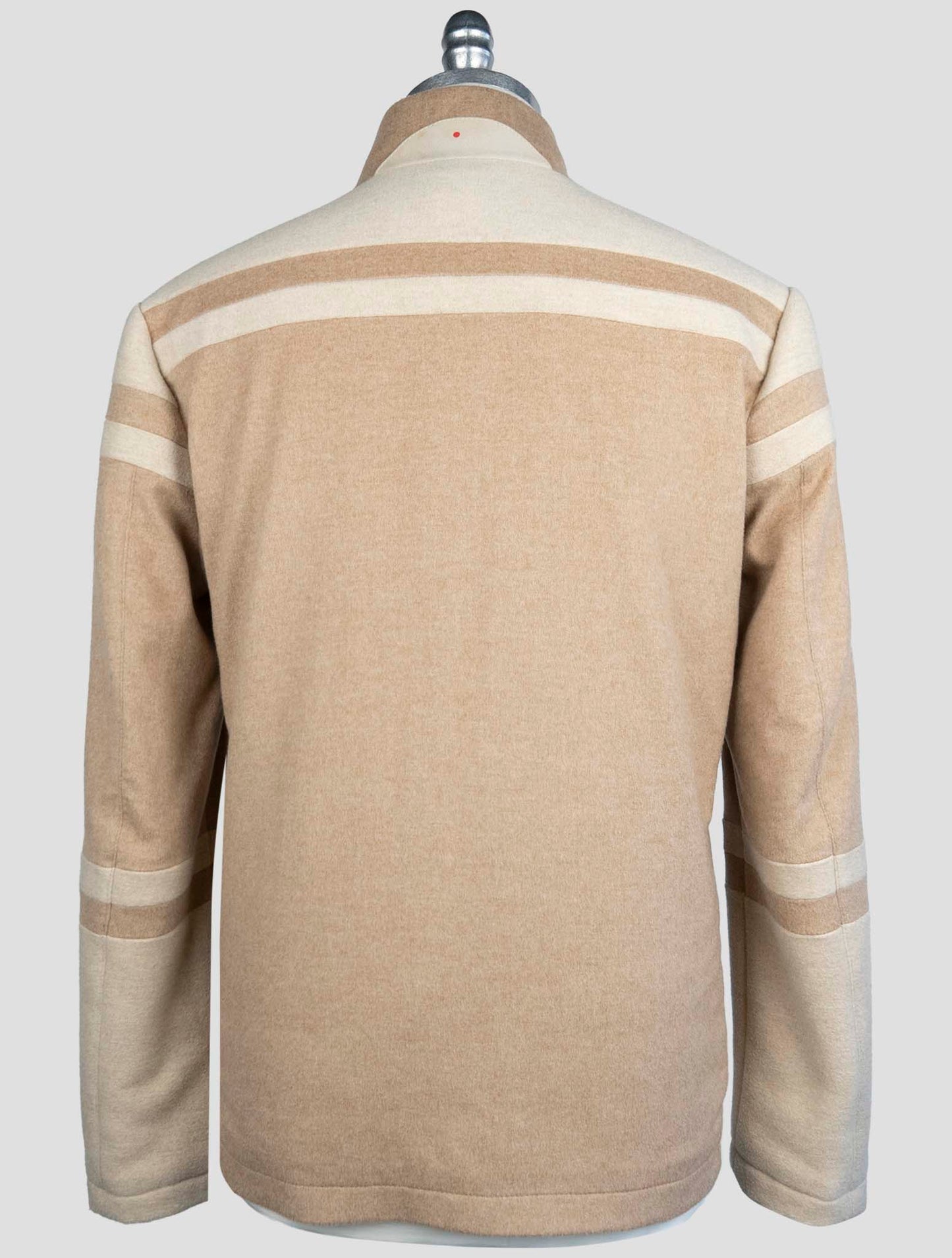 Kiton Beige Cashmere Coat