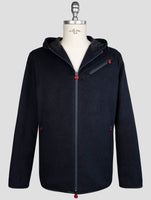 Kiton Blue Cashmere Coat