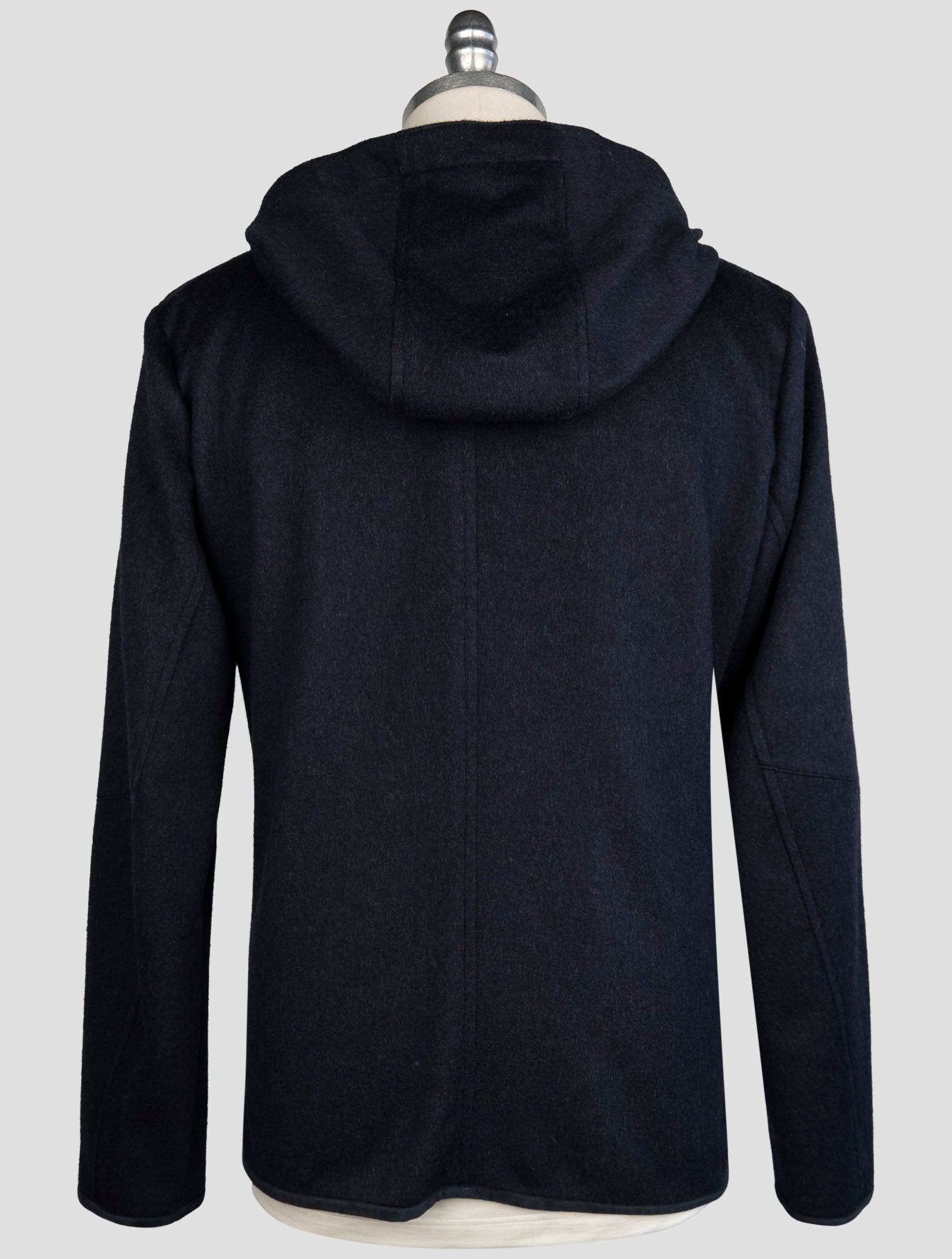 Kiton Blue Cashmere Coat