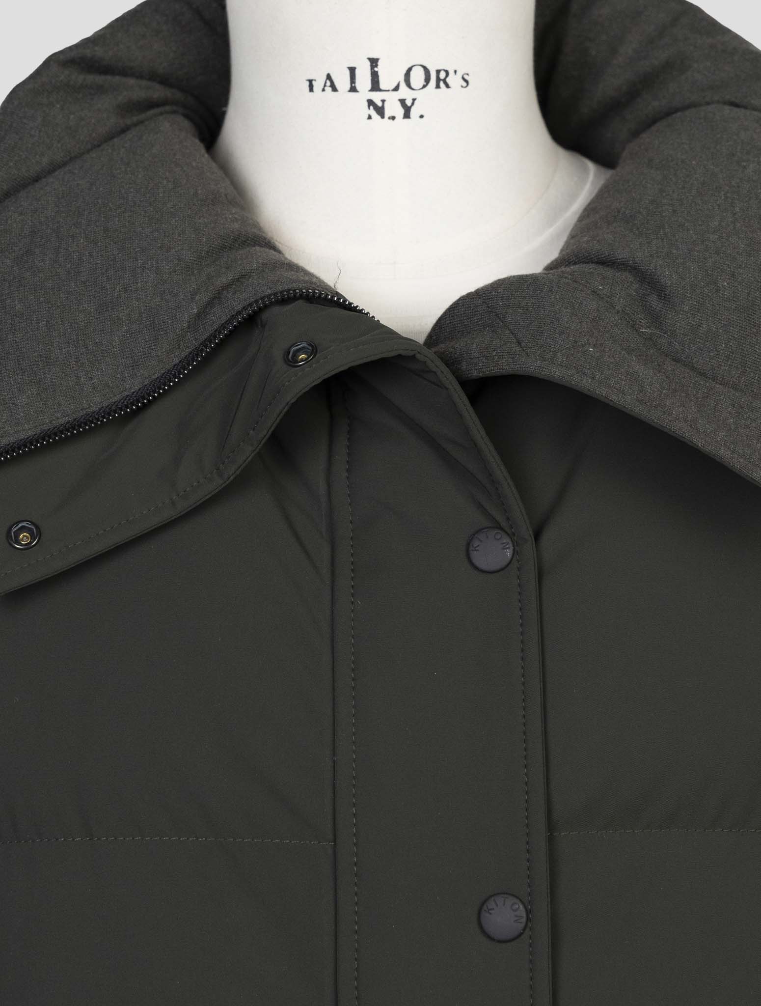 Kiton Green Pa Ea Coat
