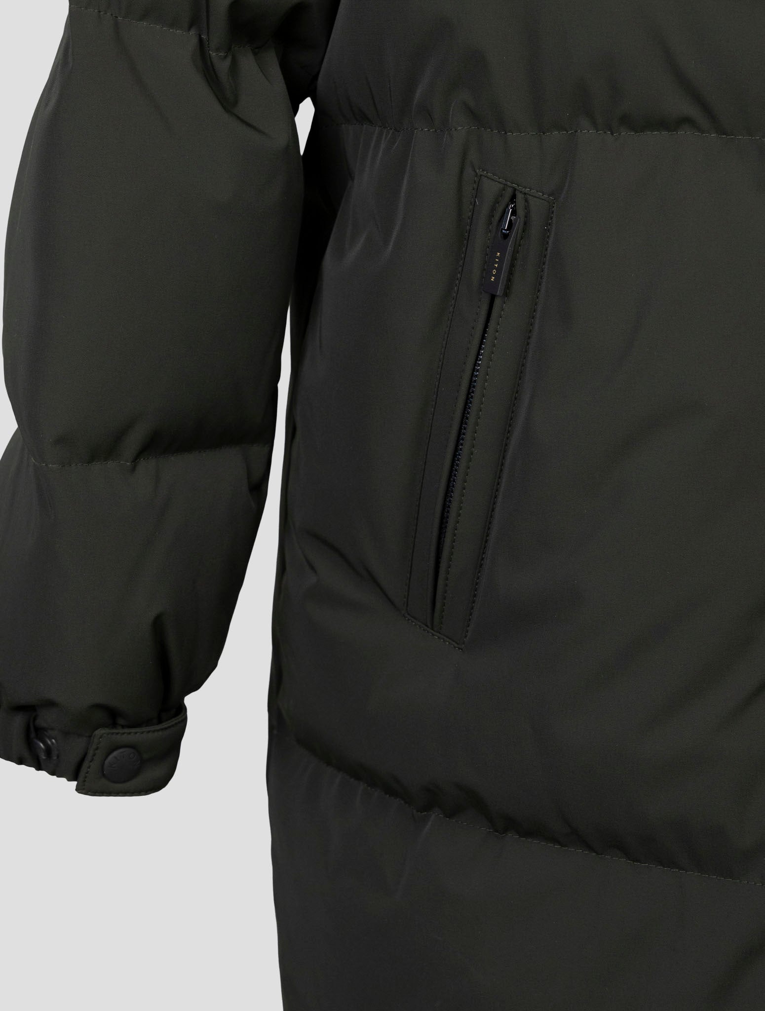 Kiton Green Pa Ea Coat