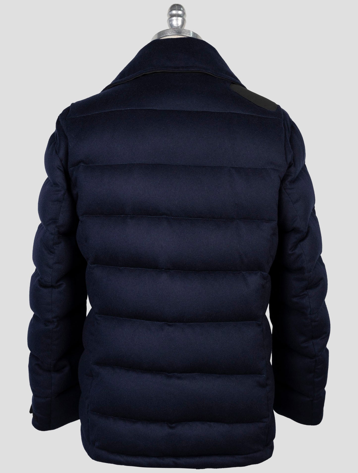 Kiton Blue Cashmere Coat