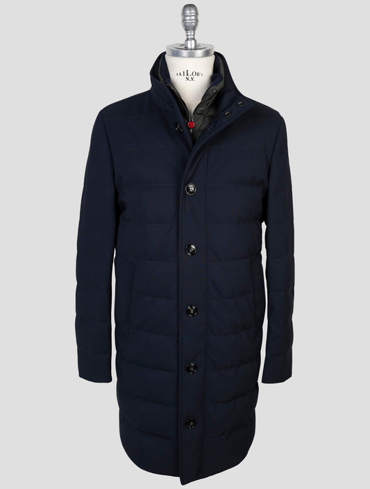 Kiton Blue Pl Pa Ea Coat