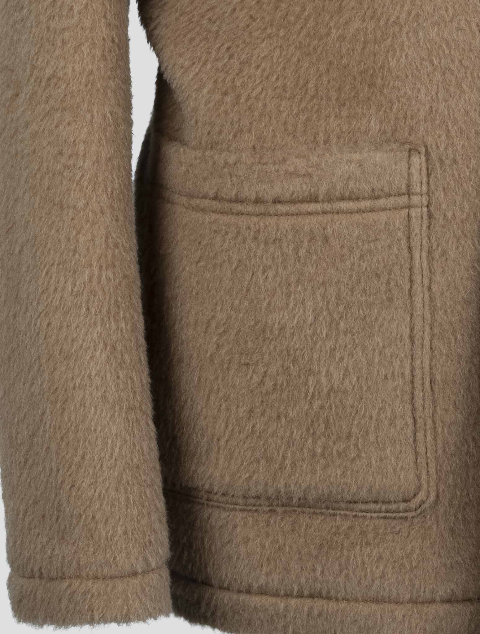 Kiton Brown Camel Coat