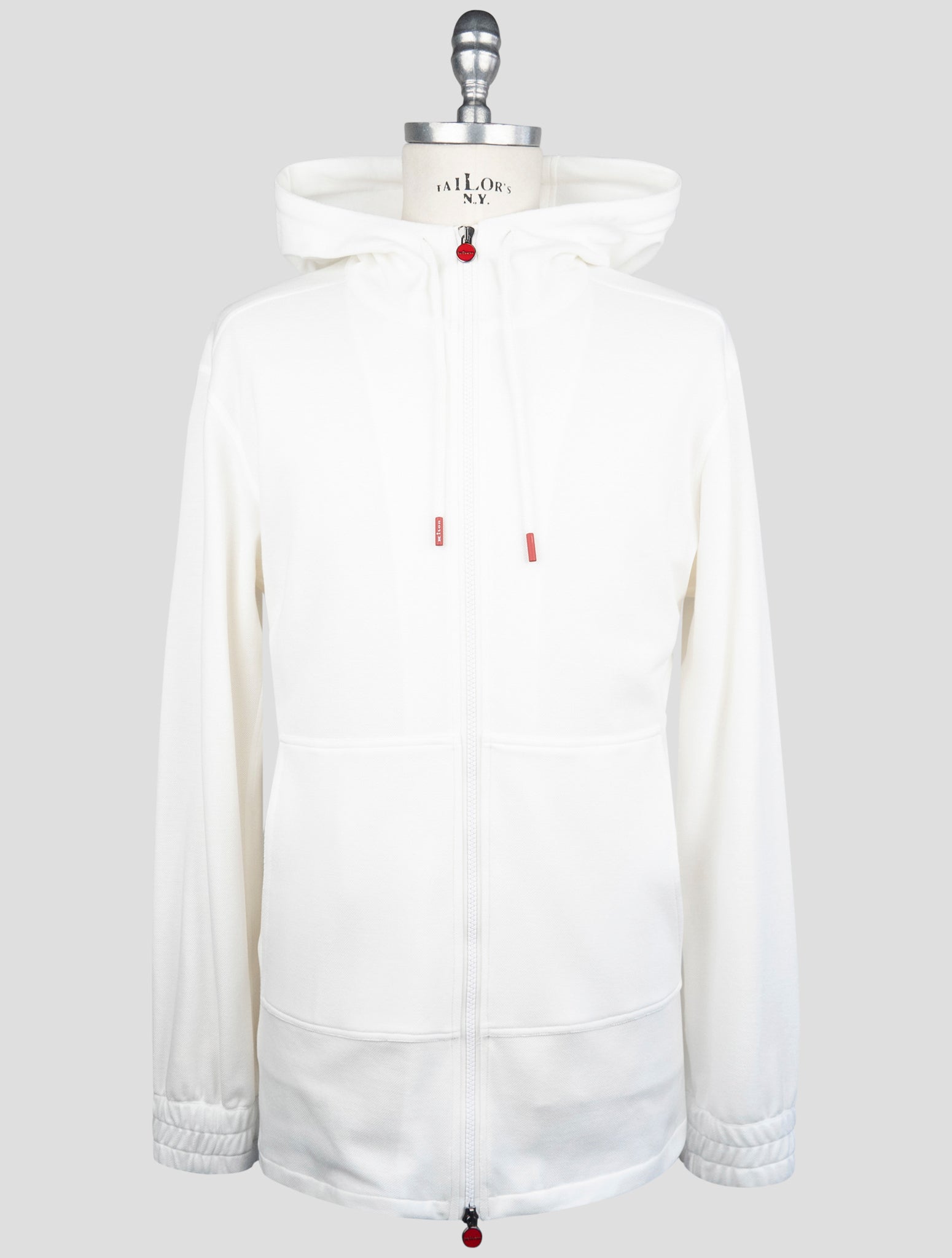 Kiton White Cotton Tracksuit