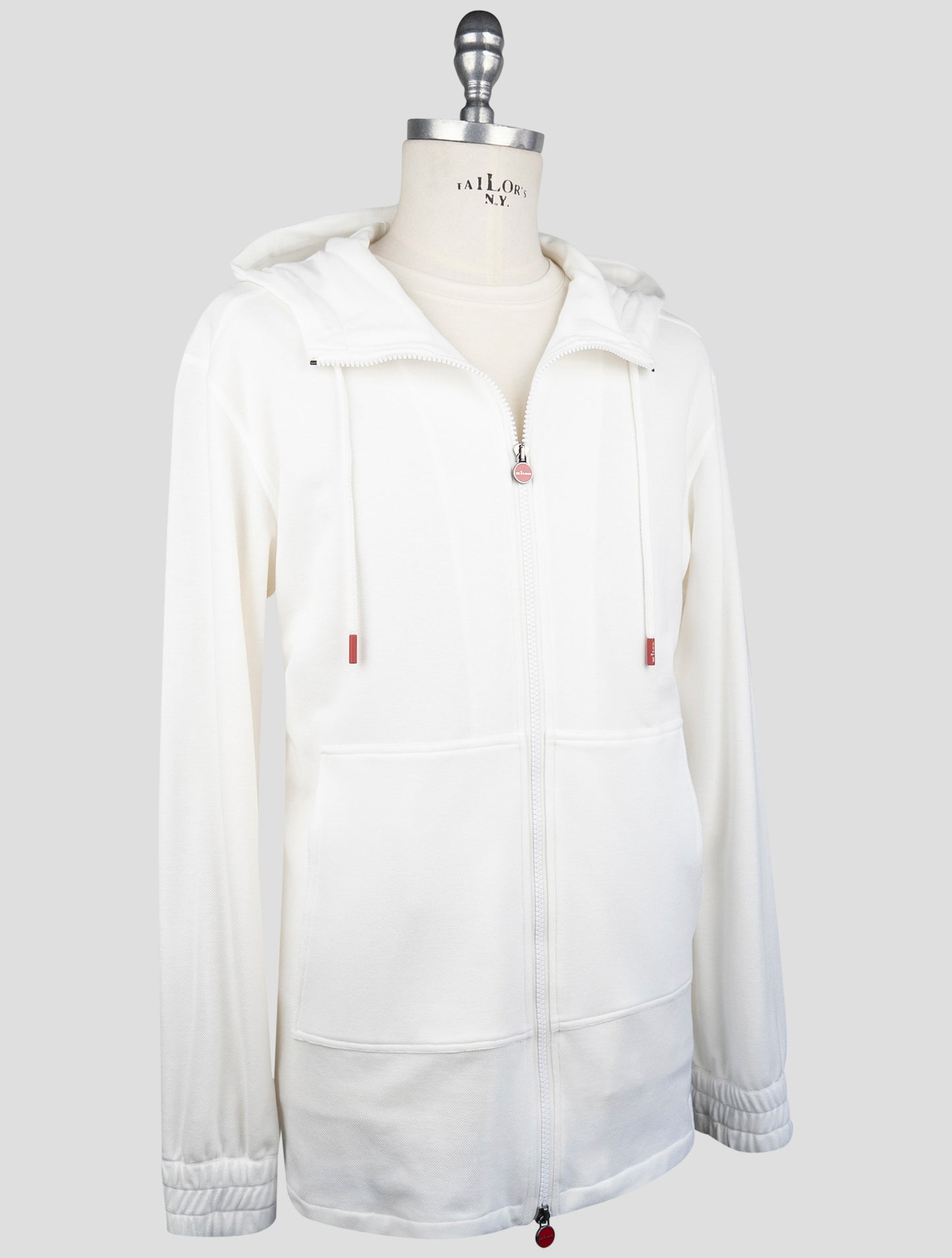 Kiton White Cotton Tracksuit