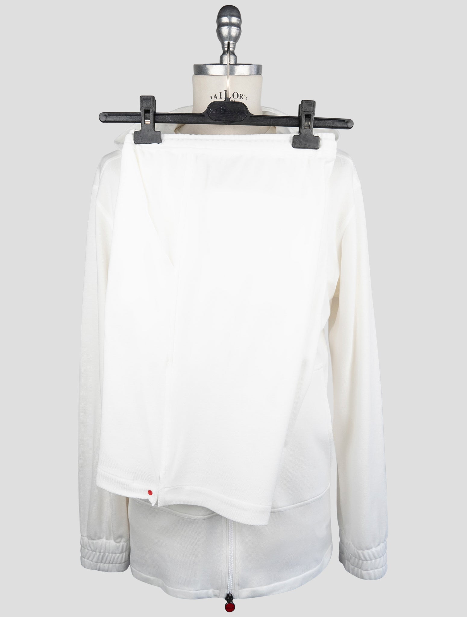 Kiton White Cotton Tracksuit