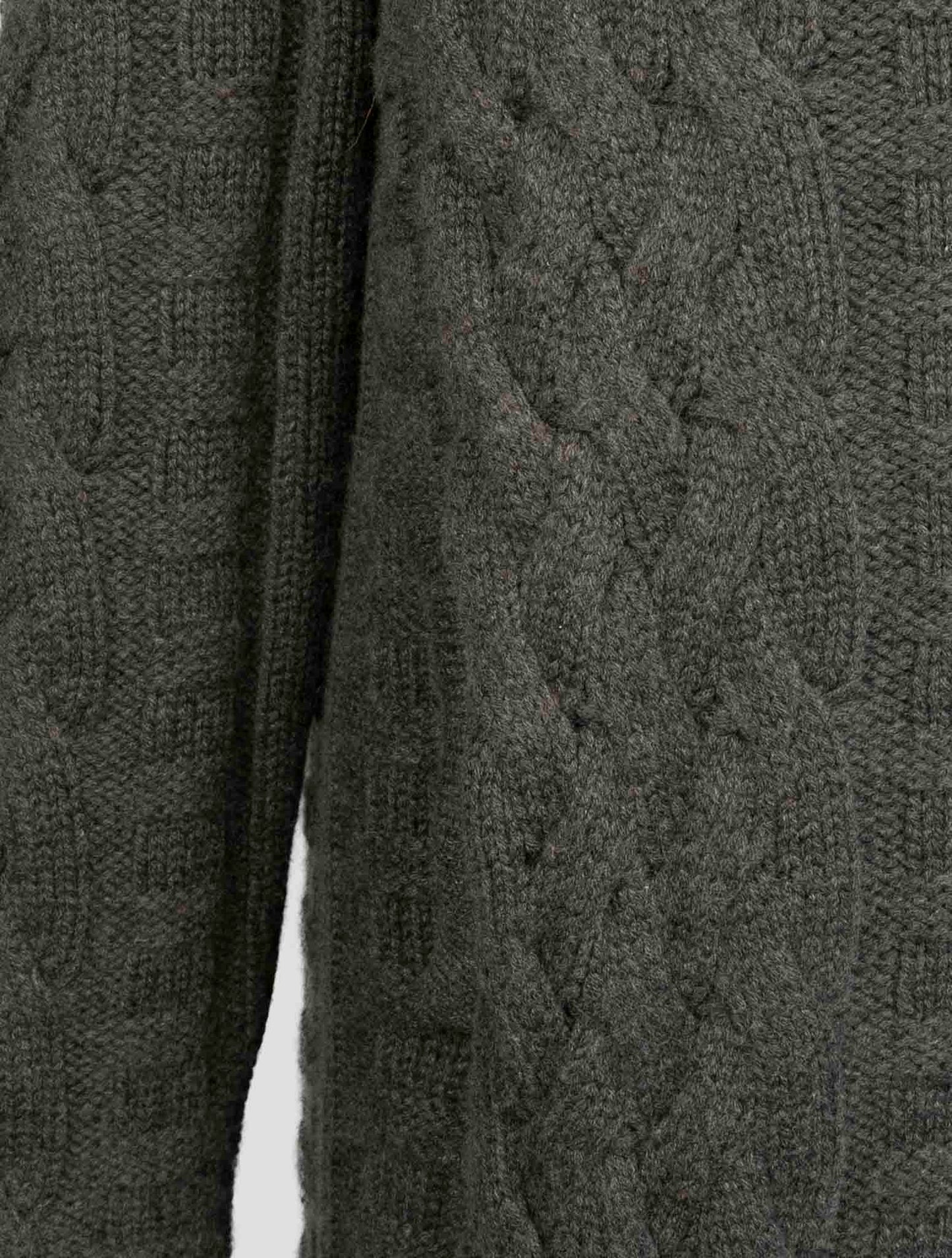 Kiton Gray Cashmere Mink Fur Coat