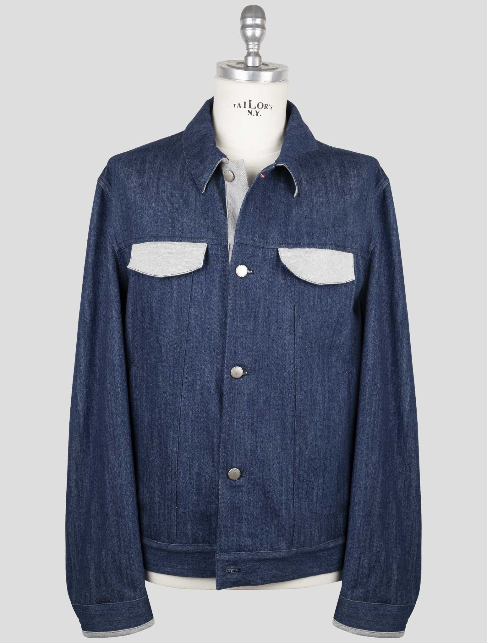 Kiton Denim Cotton Coat